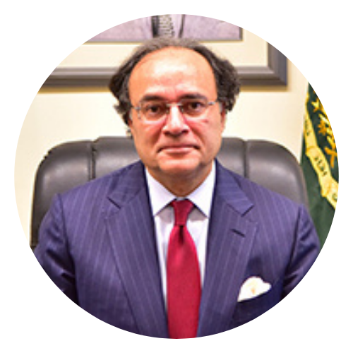 Senator Muhammad Aurangzeb, Minister of Finance of Pakistan